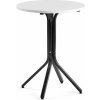 Konferenční stolek AJ Produkty Stůl Various 70x90 cm černá bílá