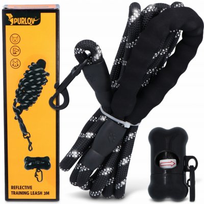 Purlov Vodítko pro psy reflexní kulaté – Zboží Dáma