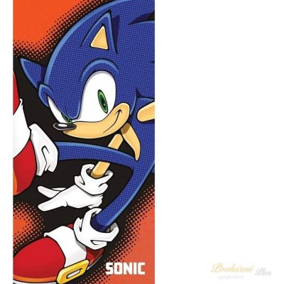 Jerry Fabrics Bavlněná dětská osuška 70 x 140 cm Sonic – Sleviste.cz