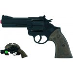 Alltoys policejní revolver černý kovový 12 ran – Zbozi.Blesk.cz