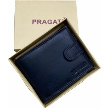 Pragati Fashion Pánská kožená černá peněženka 305-l