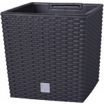 Prosperplast RATO LOW antracit 26.2 x 26.2 x 26.6 cm – Zboží Dáma