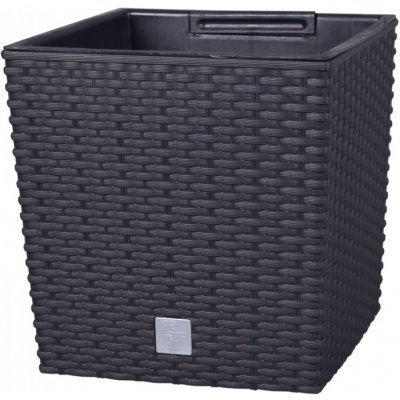 Prosperplast RATO LOW antracit 26.2 x 26.2 x 26.6 cm – Zboží Dáma