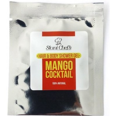 Stani Chef's Přírodní sprchový gel na vlasy a tělo koktejl mango 5 ml – Zboží Dáma