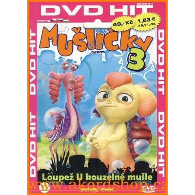 Mušličky 3 DVD – Zboží Mobilmania