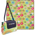 Sportago Flowers pikniková deka 180 x 180 cm – Zboží Dáma