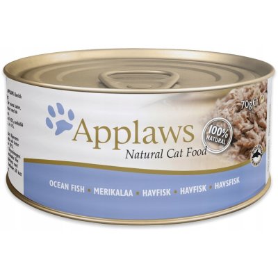 Applaws Cat Tin s mořskými rybami 6 x 70 g