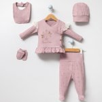 Dárek pro novorozence K3021, fialová Oblečení pro miminka