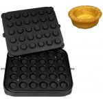 G.Gastro Formy pro stroj na tartaletky TMPIC - Tvar tartaletek: Kulaté - Ø 49 mm - Ø 38 mm - Výška: 15 mm - pro 30 tartaletek - nepřilnavý povrch - D9783789 – Hledejceny.cz