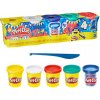 Modelovací hmota Play-Doh Modelína třpytivá 4+1 set 5 kelímků s nástrojem 567g