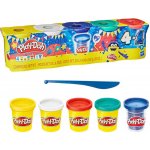 Play-Doh Modelína třpytivá 4+1 set 5 kelímků s nástrojem 567g – Zbozi.Blesk.cz