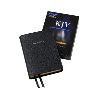 KJV Clarion Reference Bible, Black Calf Split Leather, KJ484:X Black Calf Split Leather (Cambridge University Press)(Pevná) – Hledejceny.cz