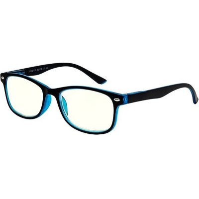 GLASSA Blue Light Blocking Glasses PCG 030, +2,00 dio, černo modré – Zboží Živě