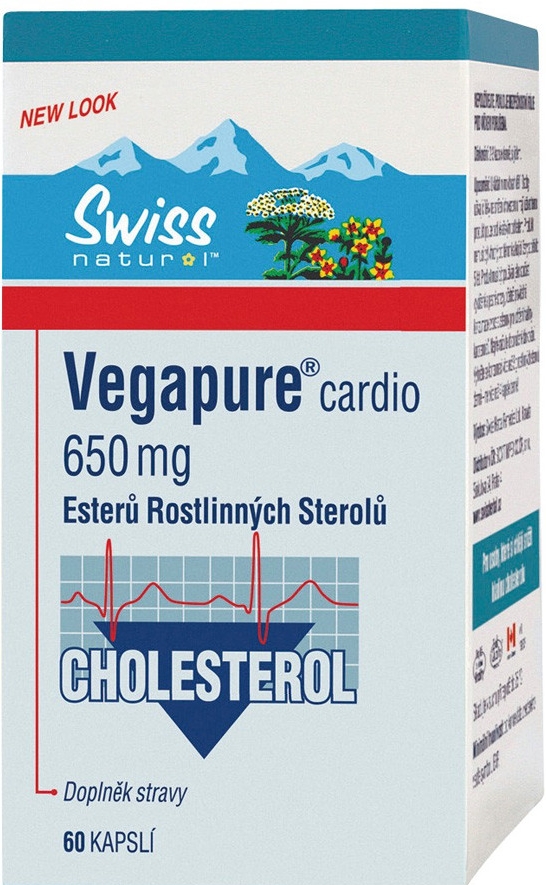 Swiss Vegapure Cardio 60 kapslí