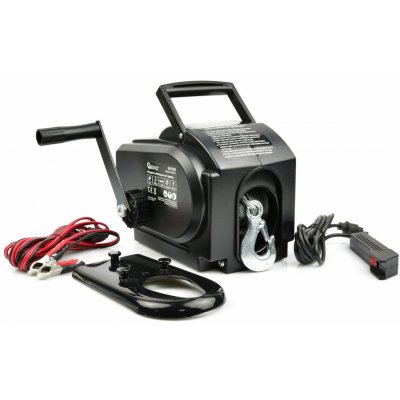 Elektrický lanový naviják 300 W/12 V, max. zatížení 907 kg, pro lodě, přenosný - GEKO | Zboží Auto