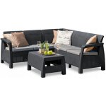 Keter Corfu Relax Set antracit – Sleviste.cz
