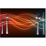 Sablio prostírání Abstrakce strip 40x30cm – Zboží Mobilmania
