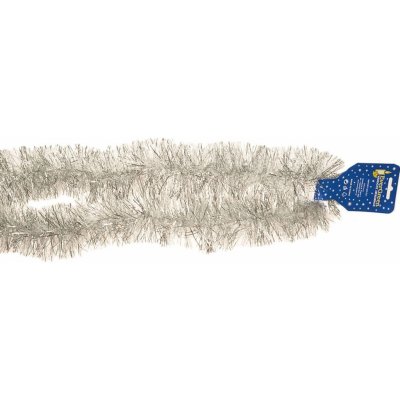 EverGreen Řetěz fóliový, stříbrná, pr. 9 cm, délka 200 cm – Hledejceny.cz