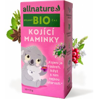 Allnature BIO Kojící maminky 20 x 1,5 g – Sleviste.cz