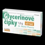 Dr. Müller Glycerinové čípky dětské 1 g 12 ks – Sleviste.cz