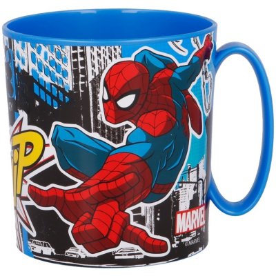 STOR Plastový hrnek Spiderman hrneček Spiderman Streets 350 ml – Zboží Mobilmania
