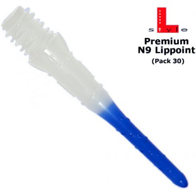 L-Style hroty Natural Nine Premium N9 LipPoint White & Blue Soft 30 Ks – Zboží Mobilmania