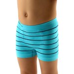Gina dětské boxerky s kratší nohavičkou bezešvé 25998P tmavě tyrkysová – Zboží Dáma