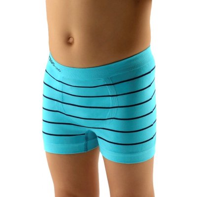 Gina dětské boxerky s kratší nohavičkou bezešvé 25998P tmavě tyrkysová – Zboží Dáma