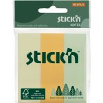 Stick’n by Hopax Značkovací bločky Stick'n by Hopax FSC - 76 x 25 mm, 3x50 lístků, pastel mix – Hledejceny.cz