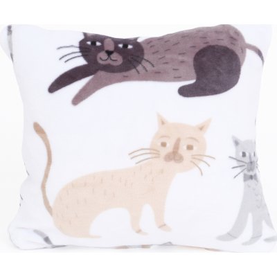 MKLuzkoviny.cz mikroplyš Exclusive Kočičky 40 x 40 cm – Zboží Dáma