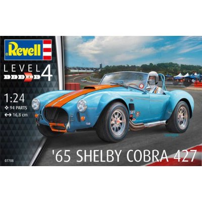 Revell 65 Shelby Cobra 427 07708 1:24 – Zboží Mobilmania