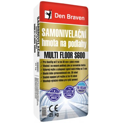 Den Braven Samonivelační hmota na podlahy MULTI FLOOR S600 25 kg pytel – Zbozi.Blesk.cz