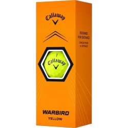 Callaway Warbird 23 2-plášťové žlutá 3 ks