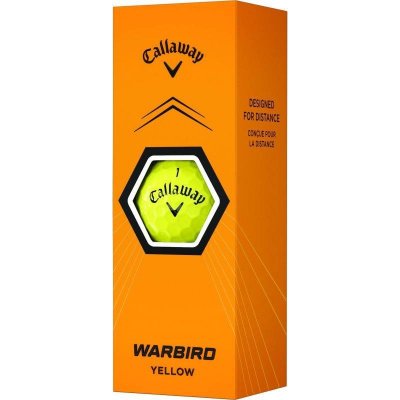 Callaway Warbird 2-plášťové žlutá 3 ks – Zboží Dáma