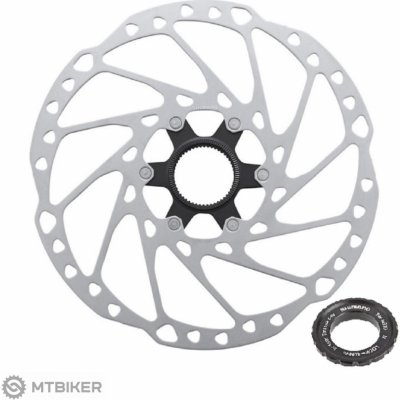 Shimano brzdový kotouč Deore SM-RT64 160mm Center lock, matice s externím ozubením, v krabičce – Zbozi.Blesk.cz