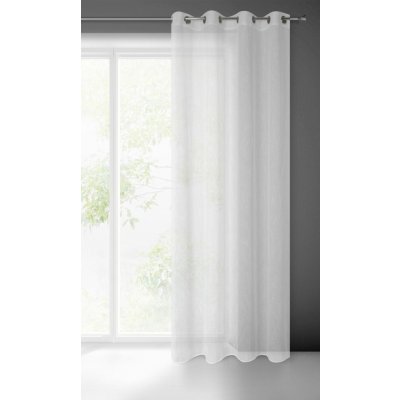 ZÁCLONA CARLA 140X250 CM BÍLÁ – Hledejceny.cz