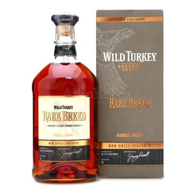 Wild Turkey Rare Breed 58,4 % 1 l (tuba)