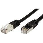Datacom 1611 patch, S/FTP,Cat.6,2xRJ45, 1m, černý – Zboží Živě