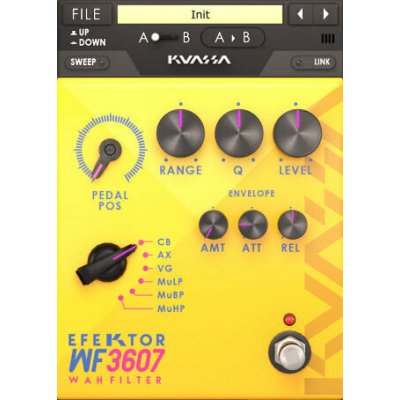 KUASSA Efektor WF3607 Wah Filter – Zboží Mobilmania
