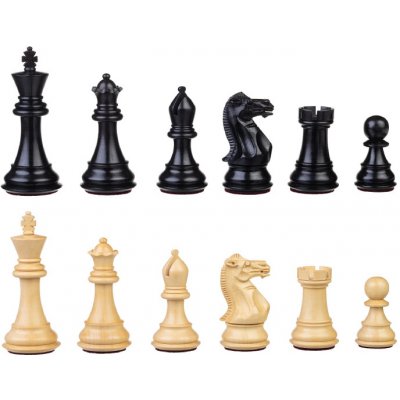 Dřevěné elektronické šachové figurky Ebony Extra zatížené – Zboží Mobilmania
