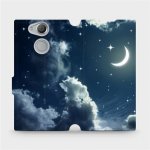 Mobiwear - Sony Xperia XA2 - V145P Noční obloha s měsícem – Zboží Živě