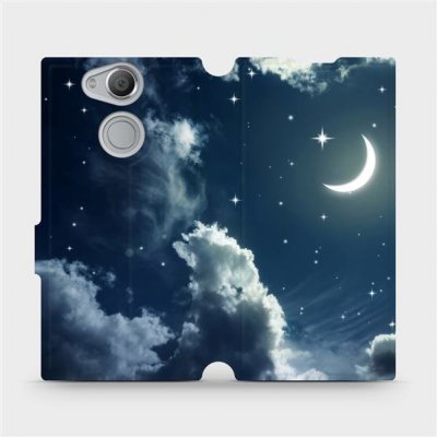Mobiwear - Sony Xperia XA2 - V145P Noční obloha s měsícem – Zboží Živě
