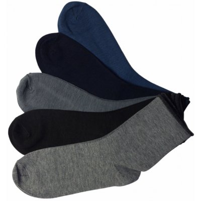 Ponožky se zdravotním lemem LM2048 3 páry vícebarevná – Sleviste.cz