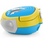 Radiopřijímač s CD GoGEN BOB A BOBEK PŘEHRÁVAČ modrý – Zboží Dáma