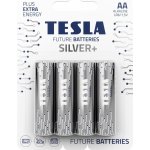 TESLA SILVER+ AA 4ks 1099137214 – Zboží Mobilmania