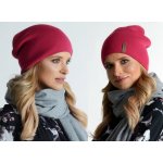 Fashionweek elegantní dámská teplá čepice beanie ZIZI-V1 fuchsie – Zboží Mobilmania