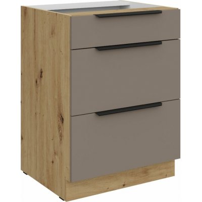 Stolarz-Lempert Kuchyňská skříňka Aria TA-AR - dolní 60 D 3S šuplíková PREMIUM BOX – Zboží Dáma