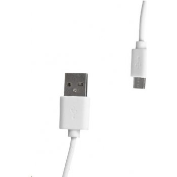 Whitenergy 09970 micro USB, 200cm, bílý