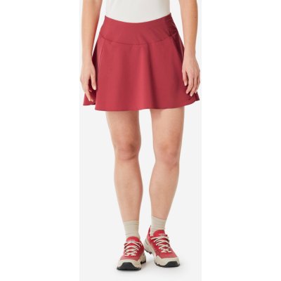 Quechua dámská turistická sukně s kraťasy MH 500 růžová červená – Sleviste.cz