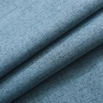 Lněný zatemňovací, vodoodolný závěs se zavěšením grommet top - Modrý, 200 x 250 cm – Hledejceny.cz